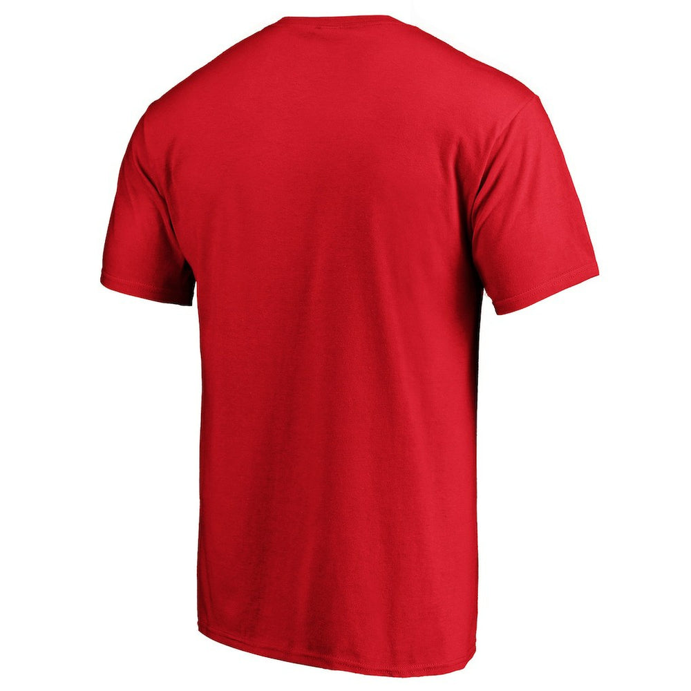 New York Giants Team Lockup T-Shirt Red | NFL