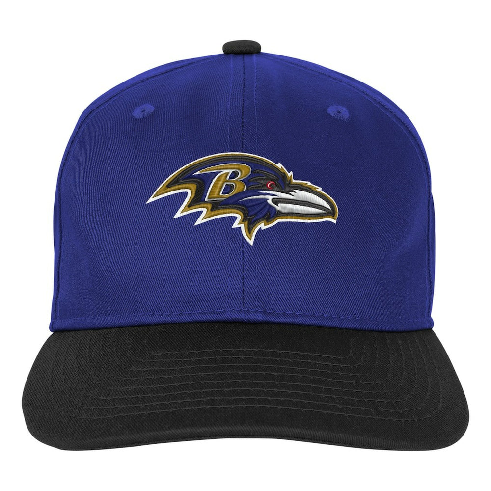 Baltimore Ravens Outerstuff Youth True Retro Adjustable Hat Purple | NFL