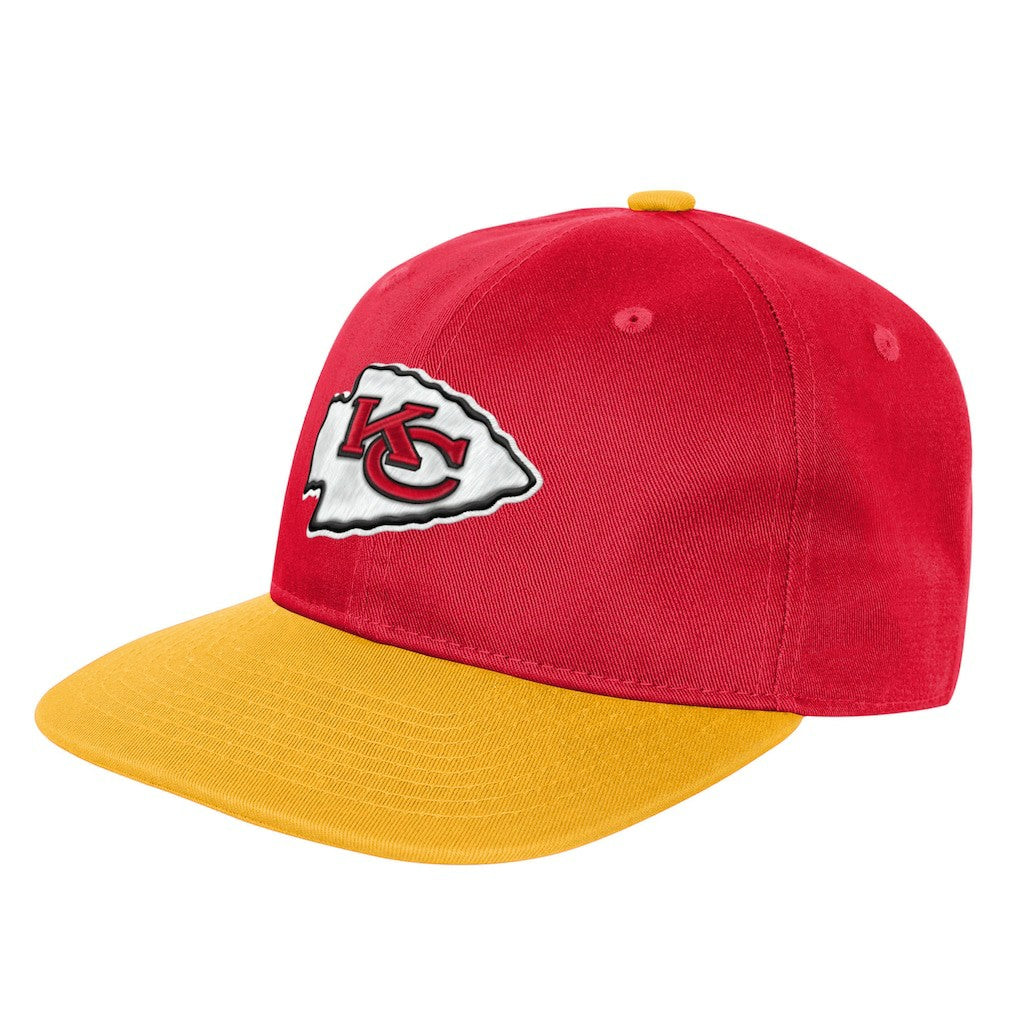 Kansas City Chiefs Outerstuff Youth True Retro Adjustable Hat Red | NFL