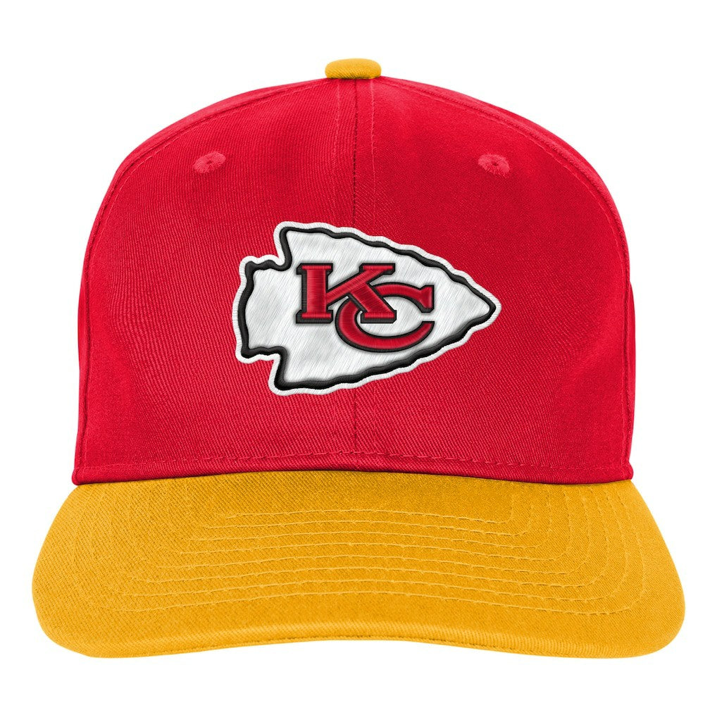 Kansas City Chiefs Outerstuff Youth True Retro Adjustable Hat Red | NFL