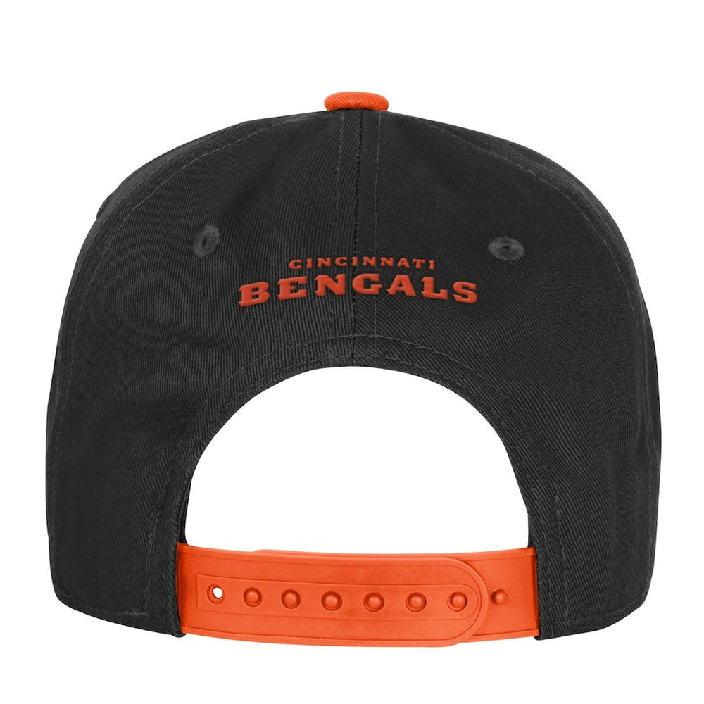 Cincinnati Bengals Outerstuff Youth True Retro Adjustable Hat Black | NFL