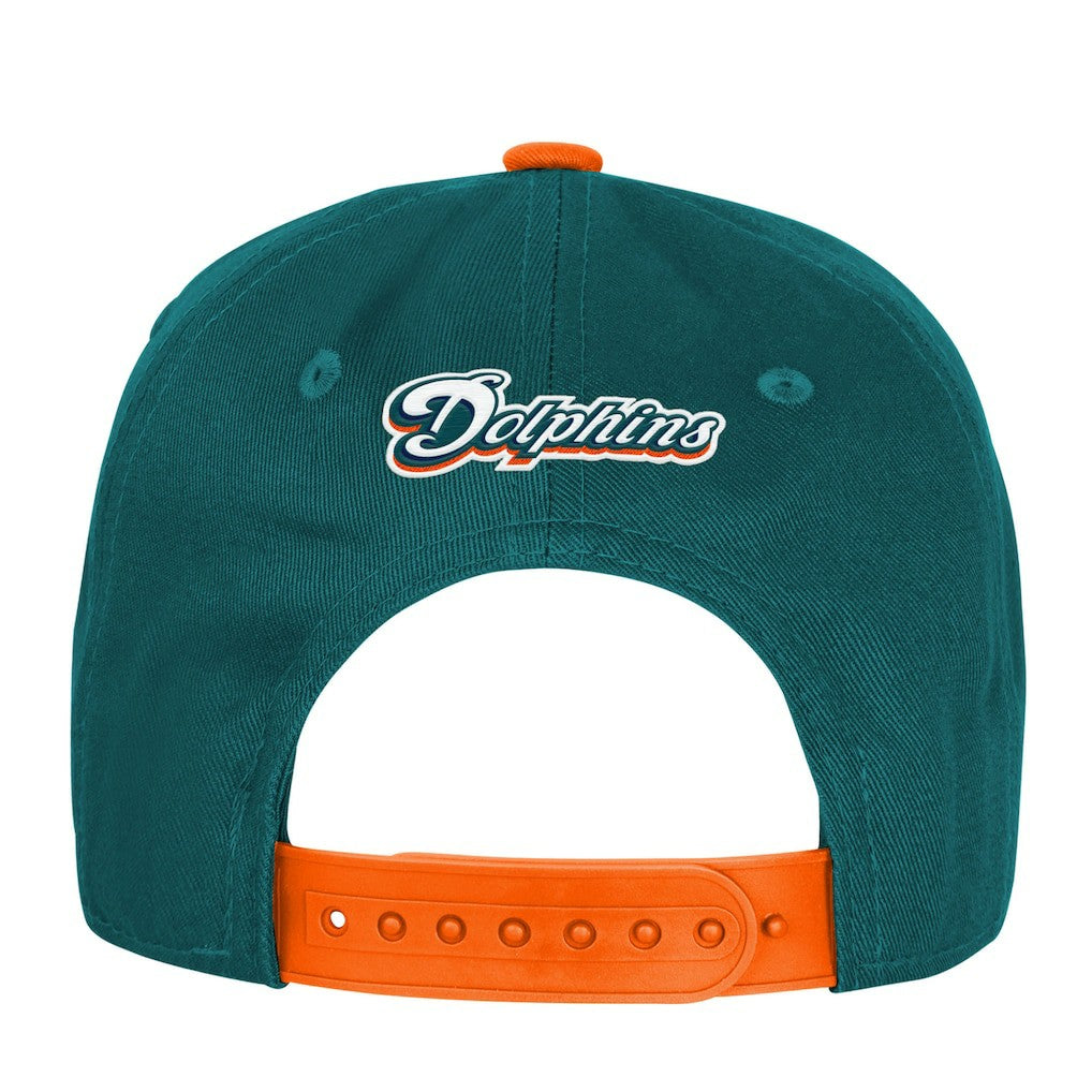 Miami Dolphins Outerstuff Youth True Retro Adjustable Hat Aqua | NFL