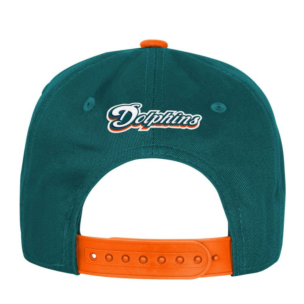 Miami Dolphins Outerstuff Youth True Retro Adjustable Hat Aqua | NFL