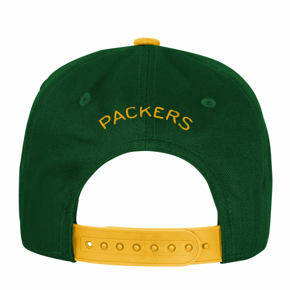 Green Bay Packers Outerstuff Youth True Retro Adjustable Hat Green | NFL