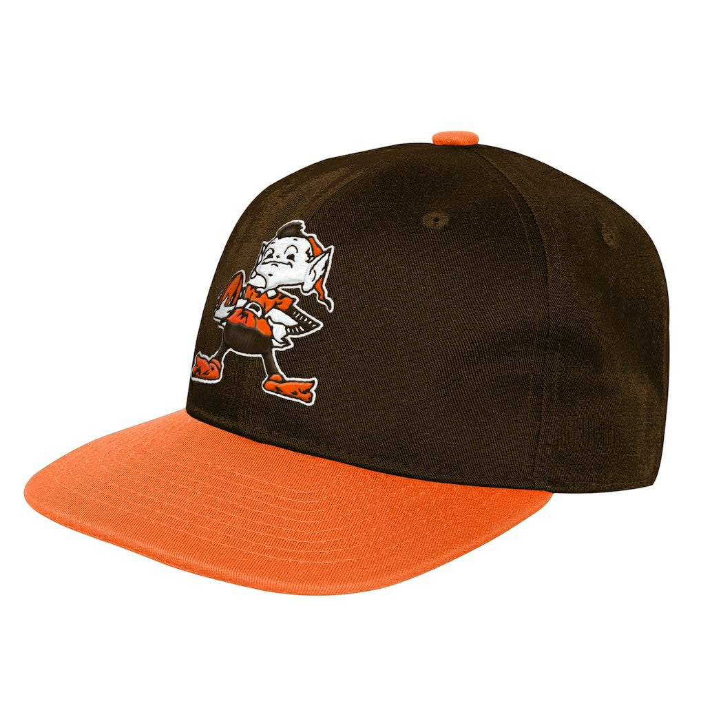 Cleveland Browns Outerstuff Youth True Retro Adjustable Hat Brown | NFL