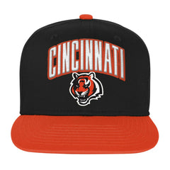 Cincinnati Bengals Outerstuff Youth Essentials Snapback Hat Black | NFL