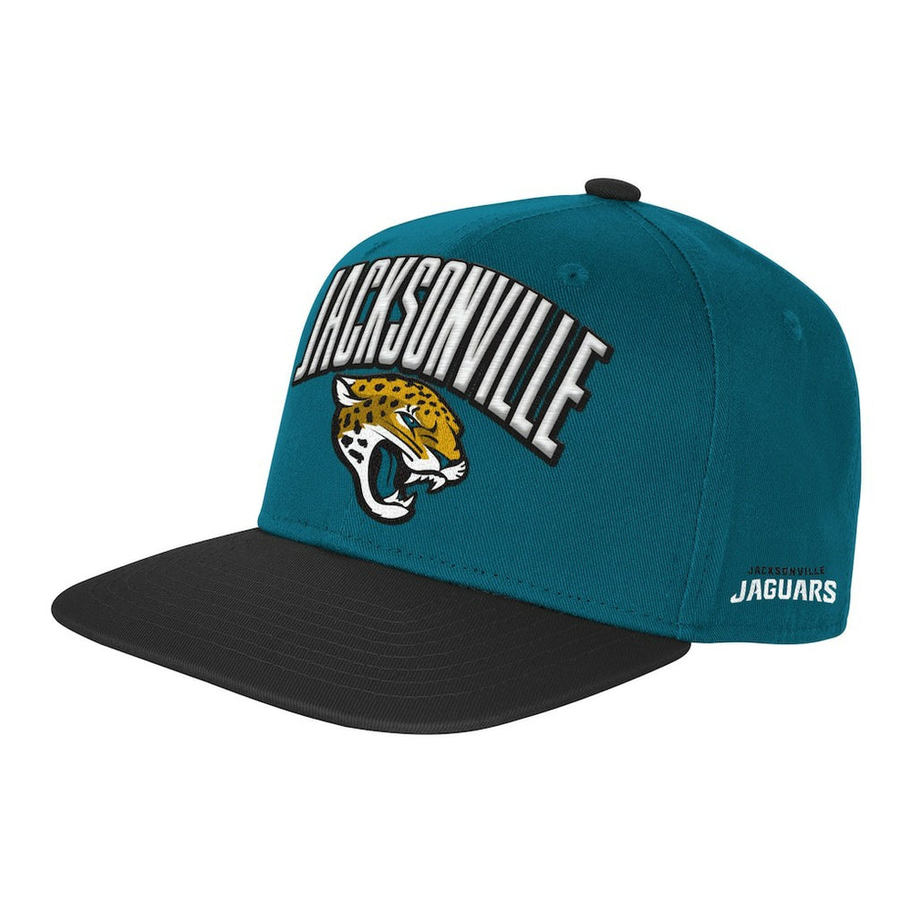 Jacksonville Jaguars Outerstuff Youth Essentials Snapback Hat Teal | NFL