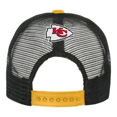 Kansas City Chiefs Youth Modern Fan Trucker Adjustable Hat White/Gold | NFL