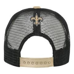 New Orleans Saints Youth Modern Fan Trucker Adjustable Hat White/Gold | NFL