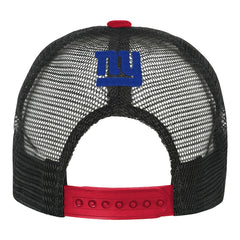 New York Giants Youth Modern Fan Trucker Adjustable Hat White/Red | NFL
