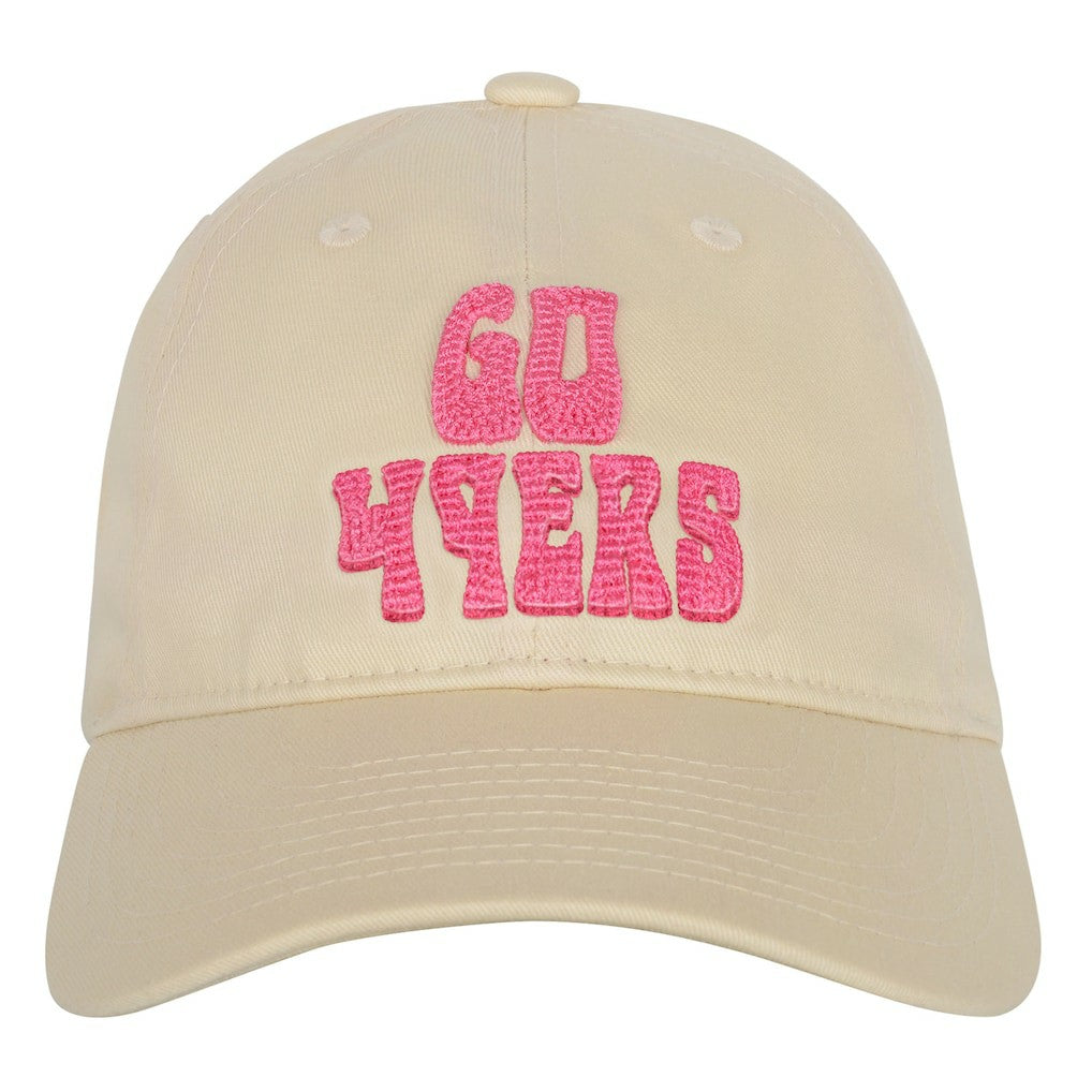 San Francisco 49ers Outerstuff Girls Youth Blitz Adjustable Hat Cream | NFL