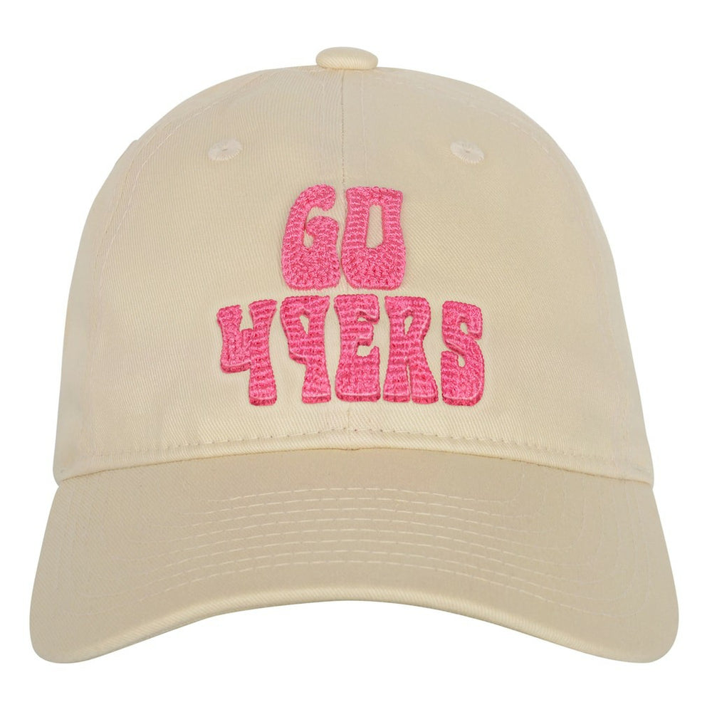 San Francisco 49ers Outerstuff Girls Youth Blitz Adjustable Hat Cream | NFL