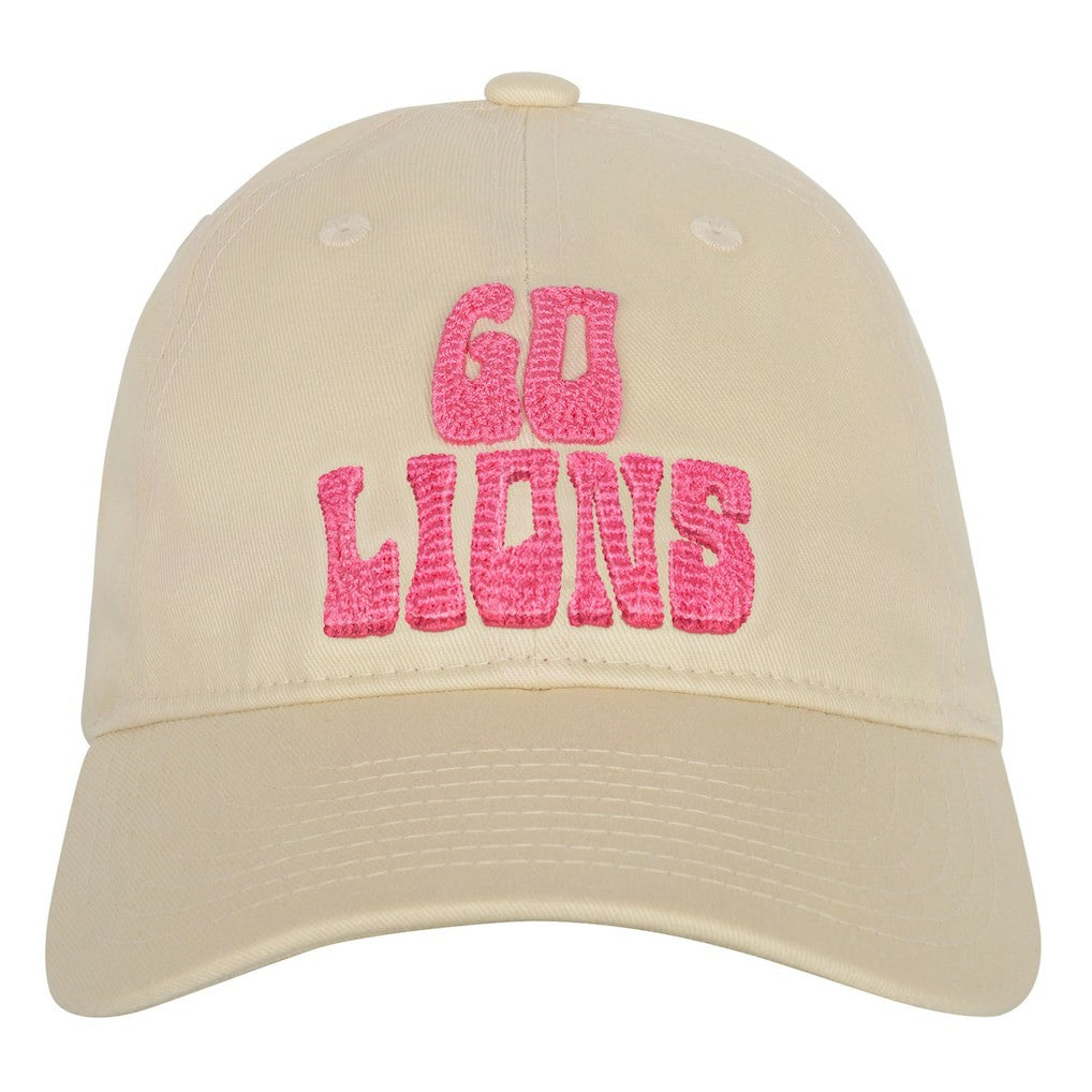 Detroit Lions Outerstuff Girls Youth Blitz Adjustable Hat Cream | NFL