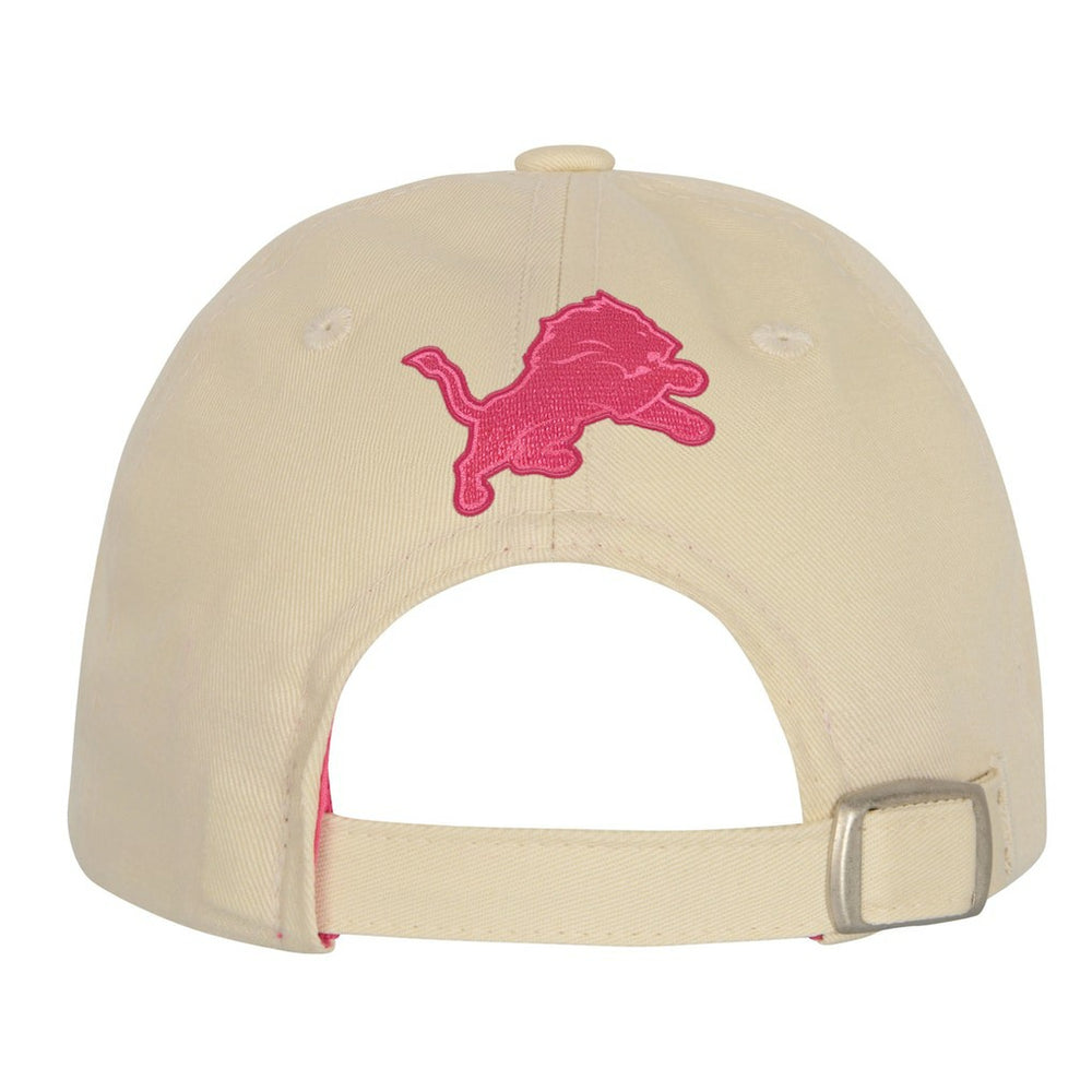 Detroit Lions Outerstuff Girls Youth Blitz Adjustable Hat Cream | NFL