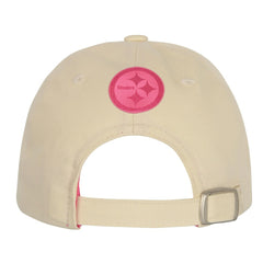 Pittsburgh Steelers Outerstuff Girls Youth Blitz Adjustable Hat Cream | NFL
