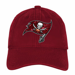 Tampa Bay Buccaneers Outerstuff Girls Youth Gridiron Adjustable Hat Red | NFL