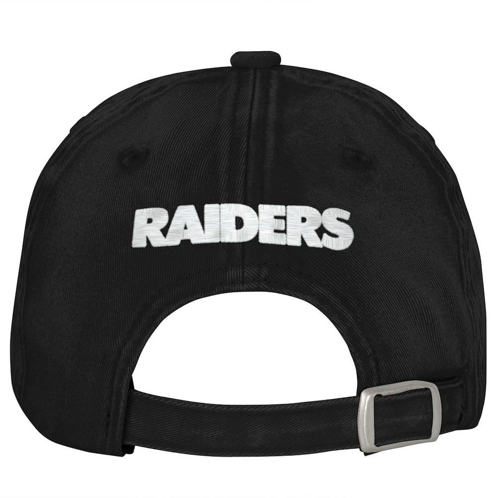Las Vegas Raiders Outerstuff Girls Youth Gridiron Adjustable Hat Black | NFL