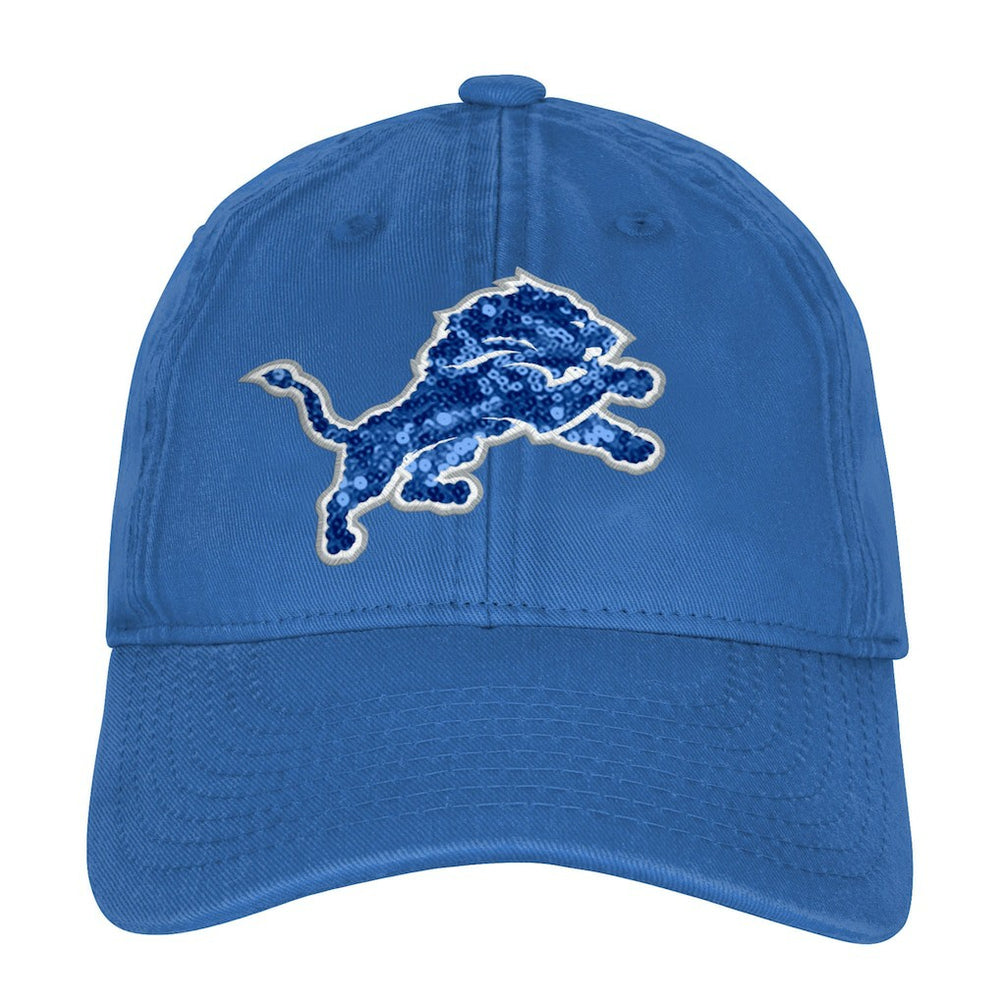 Detroit Lions Outerstuff Girls Youth Gridiron Adjustable Hat Blue | NFL