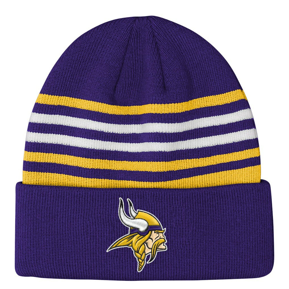 Minnesota Vikings Outerstuff Essentials Cuffed Knit Hat Purple | NFL
