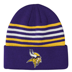 Minnesota Vikings Outerstuff Essentials Cuffed Knit Hat Purple | NFL