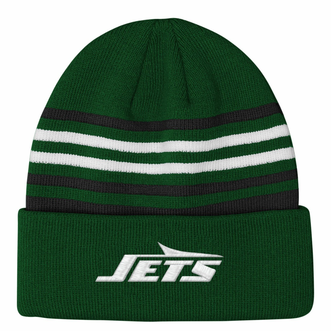 New York Jets Outerstuff Essentials Cuffed Knit Hat Green | NFL