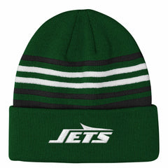 New York Jets Outerstuff Essentials Cuffed Knit Hat Green | NFL