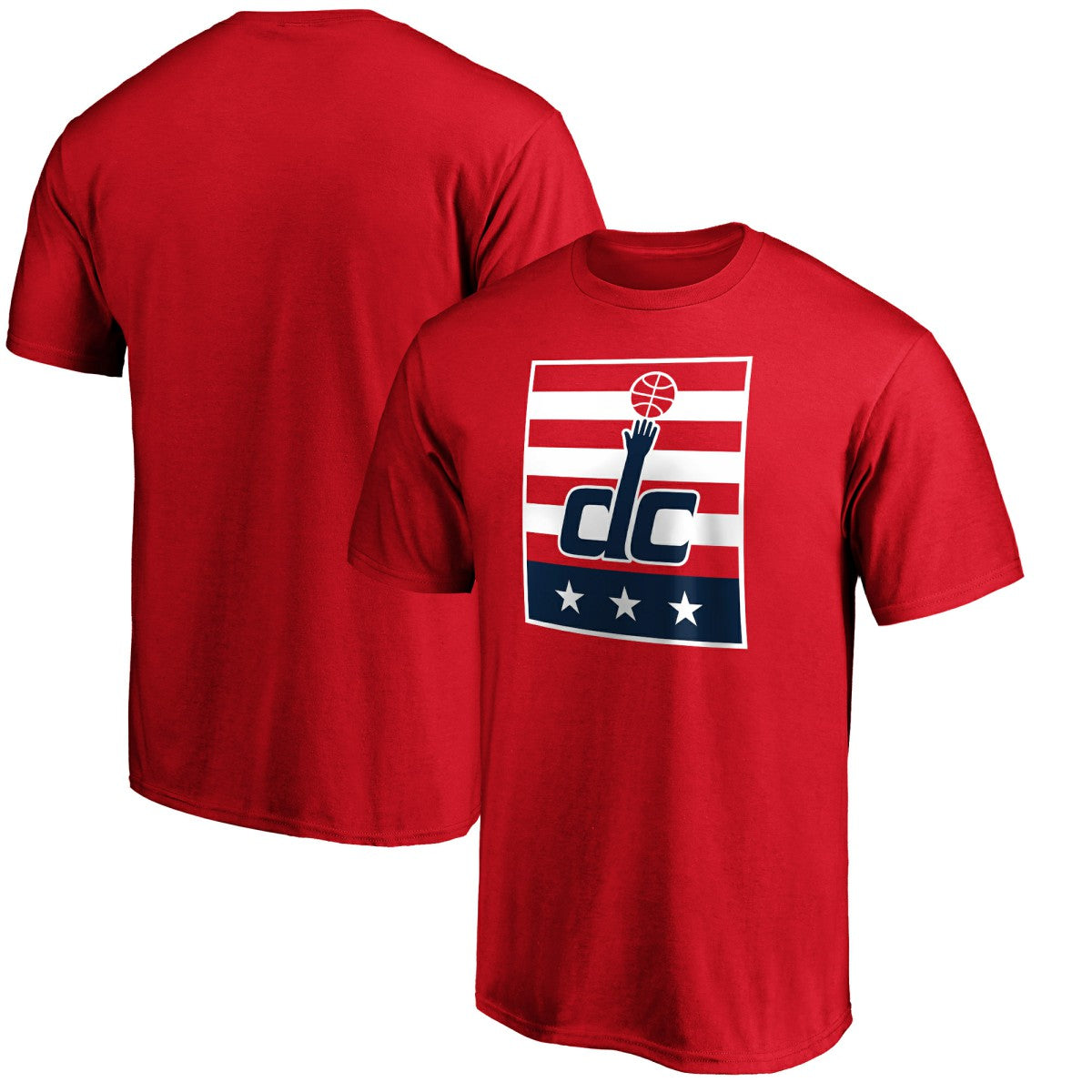 Washington Wizards DC Block T-Shirt Red - NBA