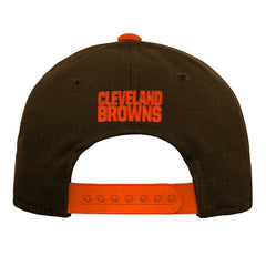 Cleveland Browns Outerstuff Youth Team Pre-Curved Adjustable Hat Brown | NFL