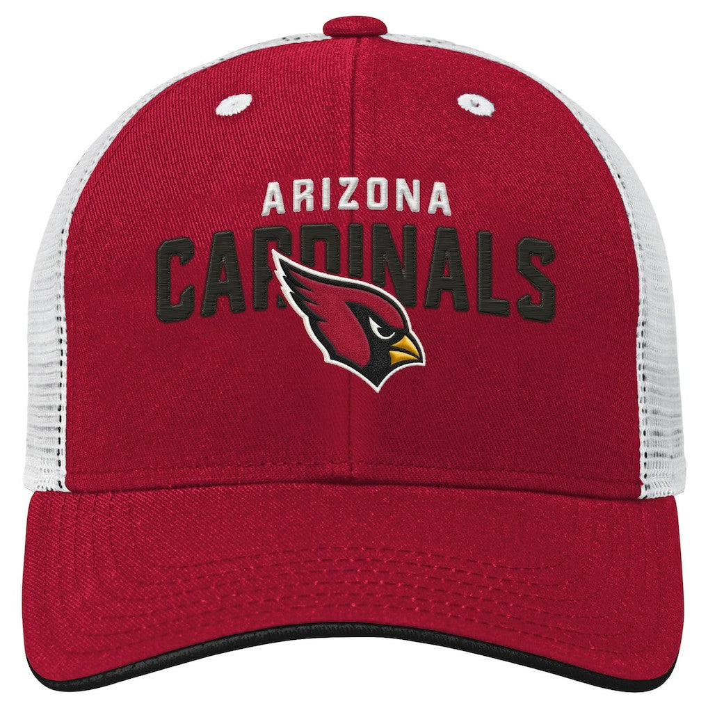 Arizona Cardinals Outerstuff Youth Core Lockup Trucker Adjustable Hat Cardinal | NFL