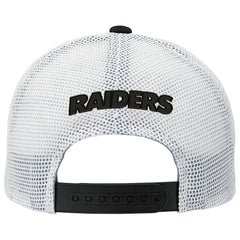 Las Vegas Raiders Outerstuff Youth Core Lockup Trucker Adjustable Hat Black | NFL