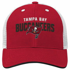 Tampa Bay Buccaneers Outerstuff Youth Core Lockup Trucker Adjustable Hat Red | NFL