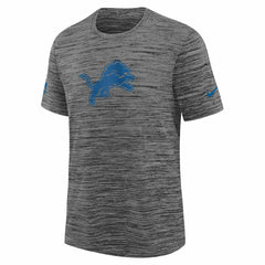 Detroit Lions Youth Sideline Velocity Performance T-Shirt Heather Gray | Nike for Sale