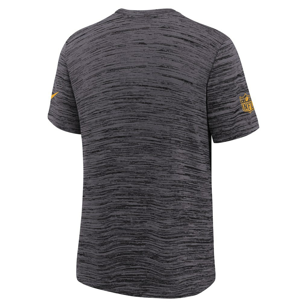 Pittsburgh Steelers Youth Sideline Velocity Performance T-Shirt Black | Nike for Sale