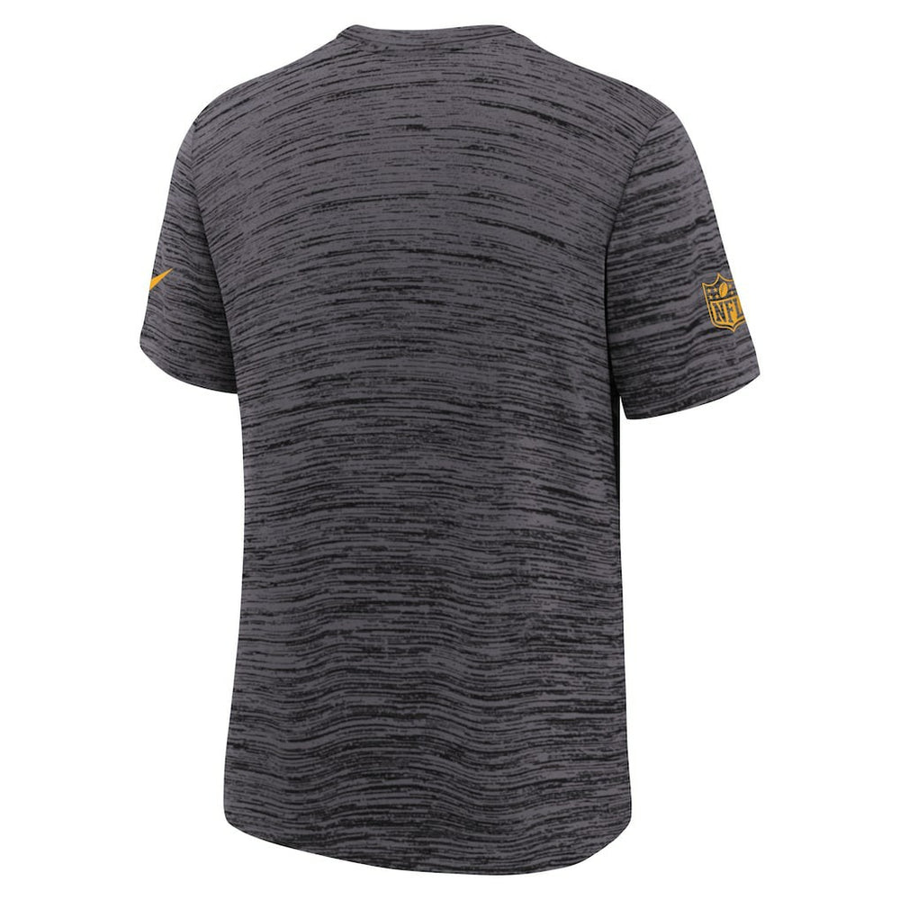 Pittsburgh Steelers Youth Sideline Velocity Performance T-Shirt Black | Nike for Sale