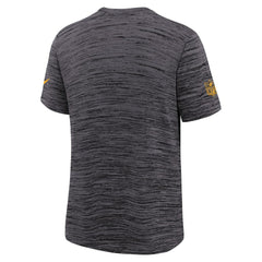 Pittsburgh Steelers Youth Sideline Velocity Performance T-Shirt Black | Nike for Sale