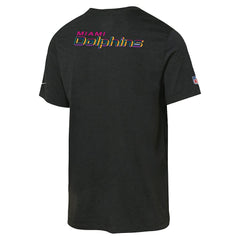 Miami Dolphins Youth 2025 NFL Crucial Catch Tri-Blend Dri-FIT T-Shirt Black | Nike for Sale