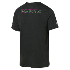 Las Vegas Raiders Youth 2025 NFL Crucial Catch Tri-Blend Dri-FIT T-Shirt Black | Nike for Sale