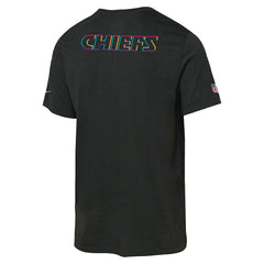Kansas City Chiefs Youth 2025 NFL Crucial Catch Tri-Blend Dri-FIT T-Shirt Black | Nike for Sale