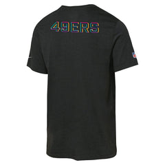 San Francisco 49ers Youth 2025 NFL Crucial Catch Tri-Blend Dri-FIT T-Shirt Black | Nike for Sale
