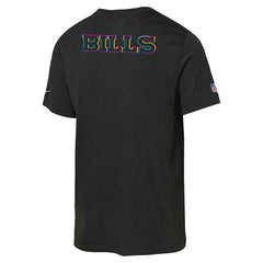 Buffalo Bills Youth 2025 NFL Crucial Catch Tri-Blend Dri-FIT T-Shirt Black | Nike for Sale