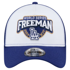 Freddie Freeman Los Angeles Dodgers New Era 2024 World Series MVP 9FORTY Adjustable Hat - MLB