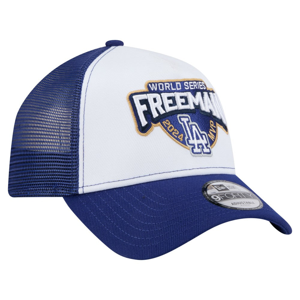 Freddie Freeman Los Angeles Dodgers New Era 2024 World Series MVP 9FORTY Adjustable Hat - MLB