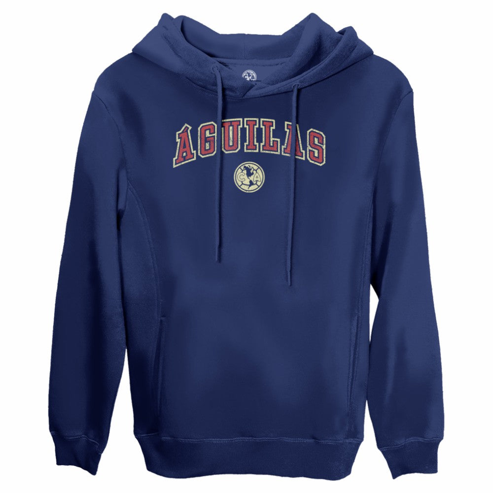 Club America 1863FC Athletic Wordmark Fleece Pullover Hoodie Navy - FIFA World CUP