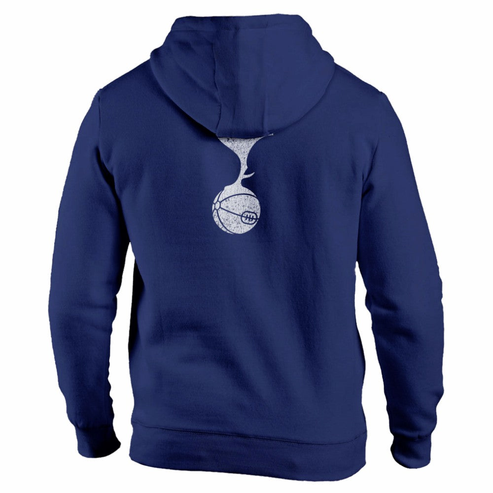 Tottenham Hotspur 1863FC Wordmark Fleece Pullover Hoodie Navy - FIFA World CUP