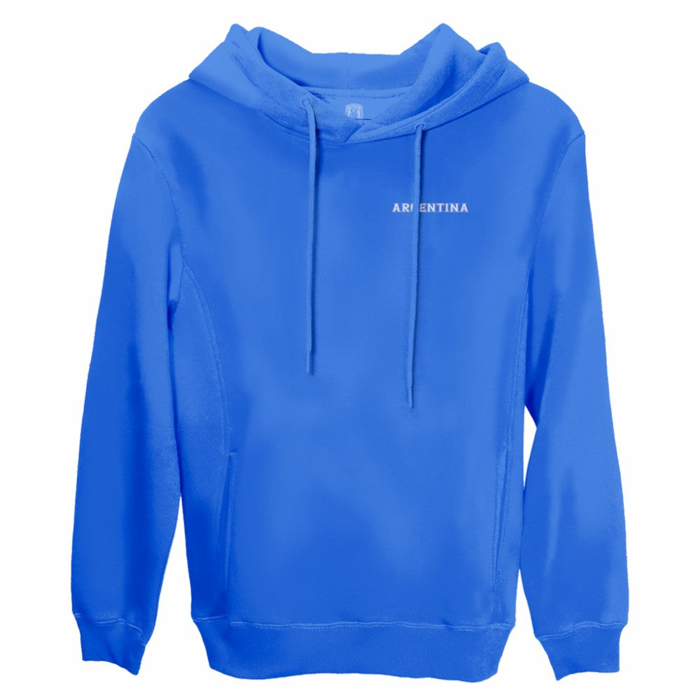 Argentina National Team 1863FC Wordmark Fleece Pullover Hoodie Blue - FIFA World CUP
