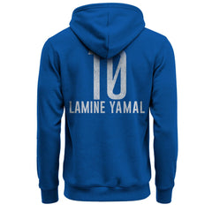 Lamine Yamal Barcelona 1863FC Player Fleece Pullover Hoodie Blue - FIFA World CUP