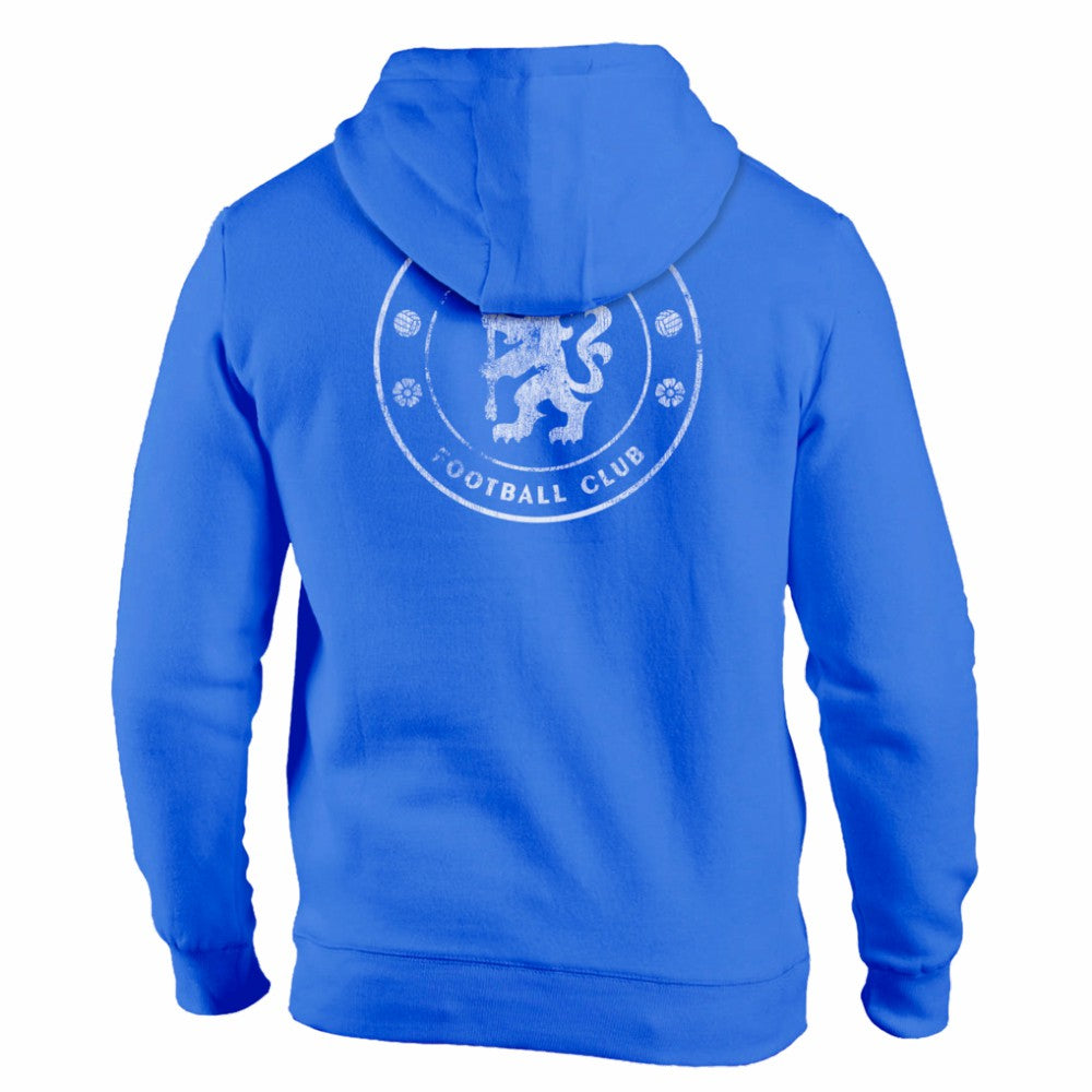 Chelsea 1863FC Wordmark Fleece Pullover Hoodie Blue - FIFA World CUP