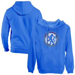 Chelsea 1863FC Retro Color Badge Fleece Pullover Hoodie Blue - FIFA World CUP