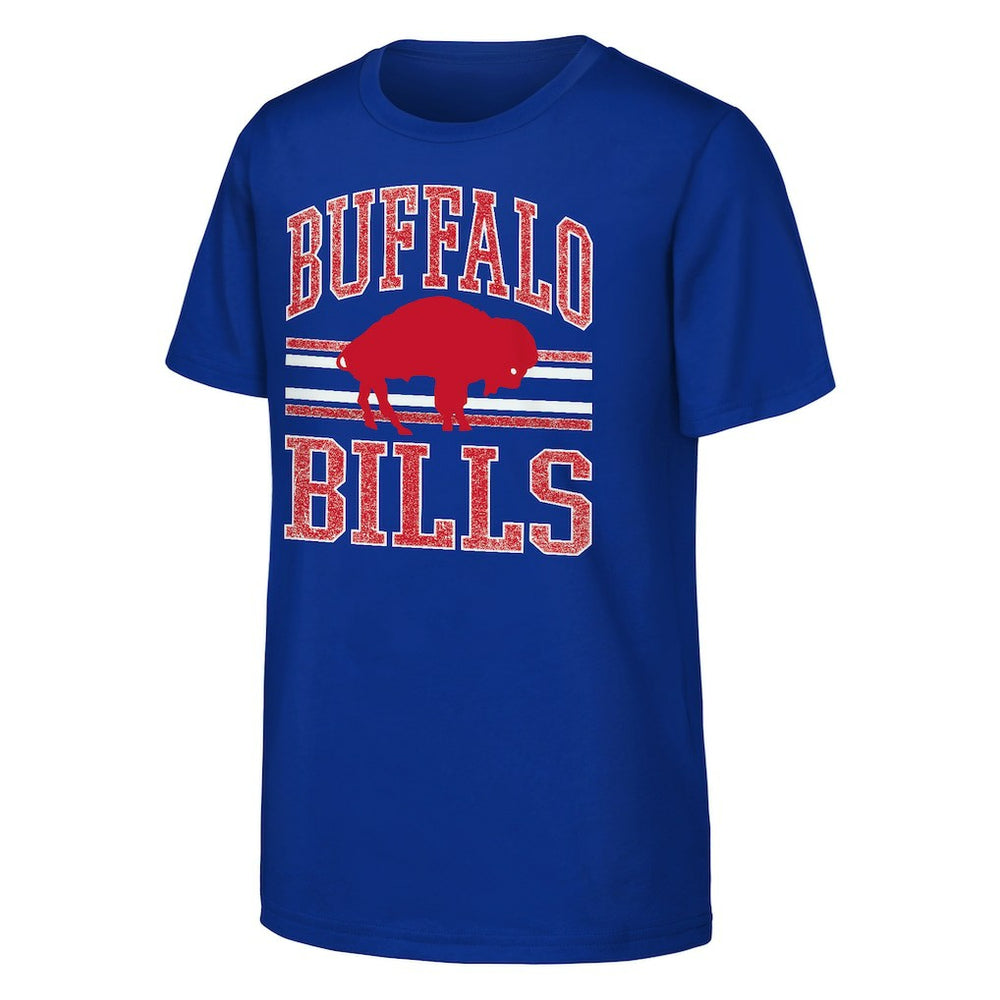 Buffalo Bills Outerstuff Youth Thrift Style T-Shirt Royal | NFL