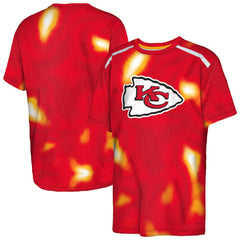 Kansas City Chiefs Outerstuff Youth End Zone Dri-Tek T-Shirt Red | NFL